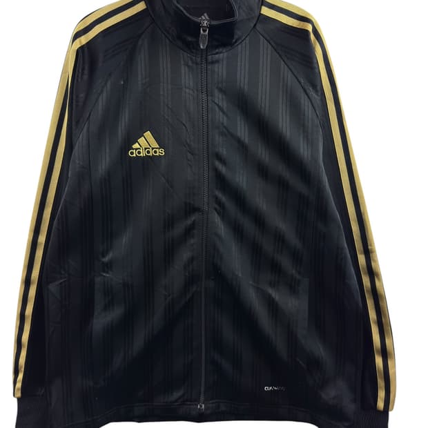아디다스 블랙골드 트랙탑 져지1577