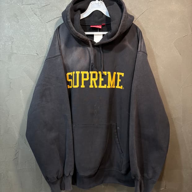 [XL] SUPREME 슈프림 바시티 후드 스웨트 