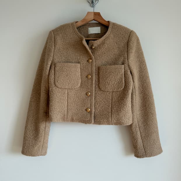 Pre owned 트위드 자켓