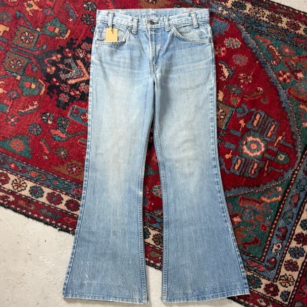 70's USA Made 빈티지 리바이스 684 벨바텀 리바이스 부츠컷