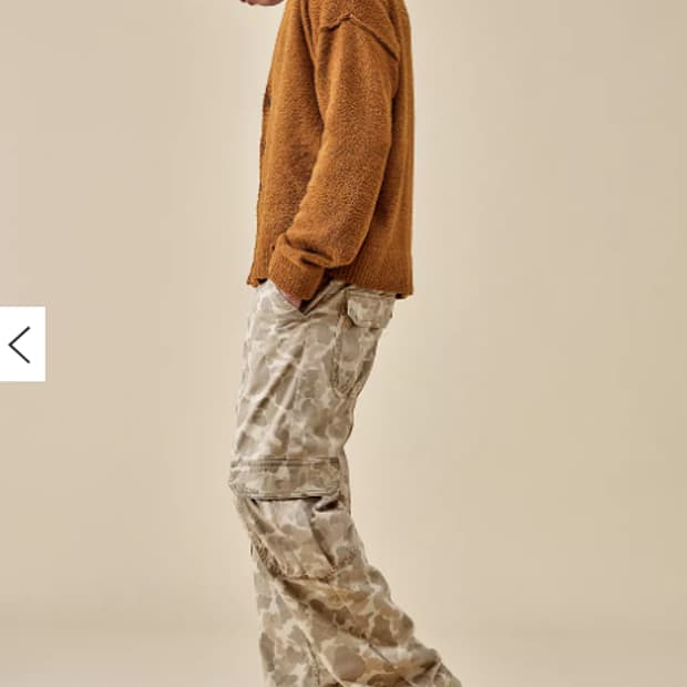 리바이스 덕 카모 루즈 카고 팬츠 32