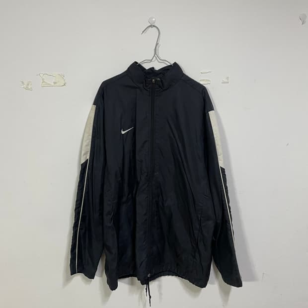 나이키 블랙 바람막이 자켓
