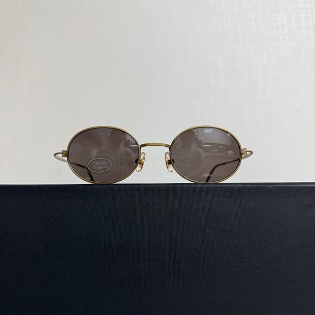 빈티지 STUSSY 스투시 금테 라운드 선글라스 45 18 135