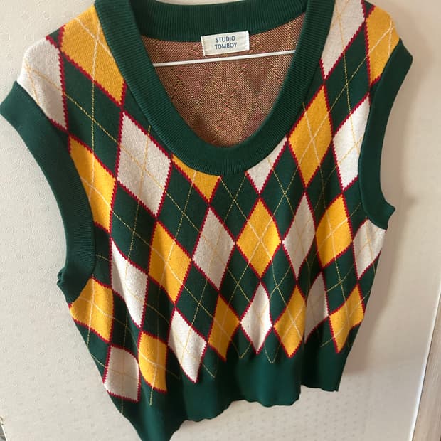 스튜디오 톰보이 studio tomboy 니트 조끼