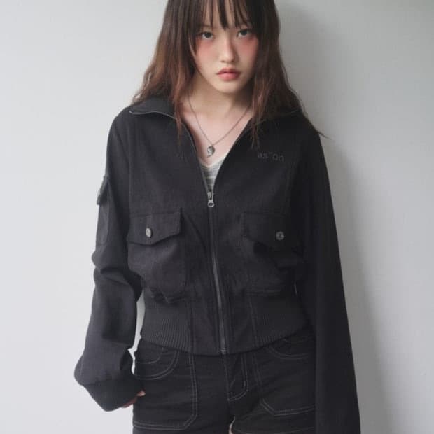 애즈온 포셋 코듀로이 자켓