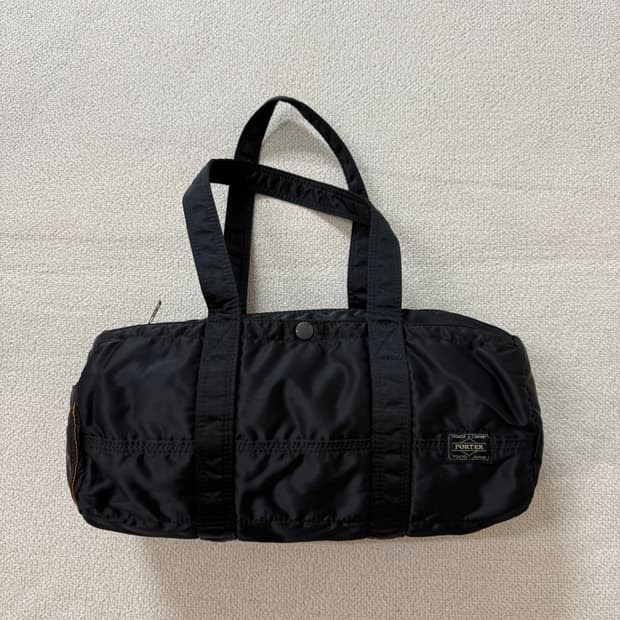 PORTER 포터 탱커 더플백 L 블랙 보스턴백