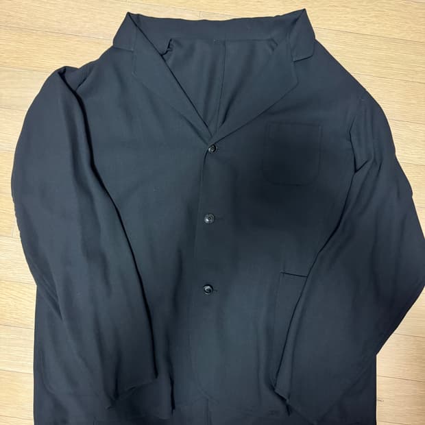 Years Ago 블랙 워싱 스포츠 코트