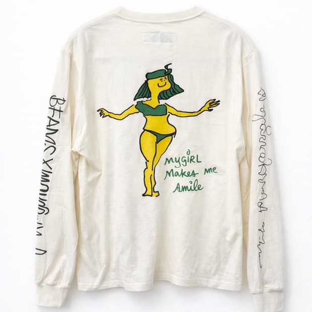 BEAMS x 마크곤잘레스 프린팅 롱슬리브 S