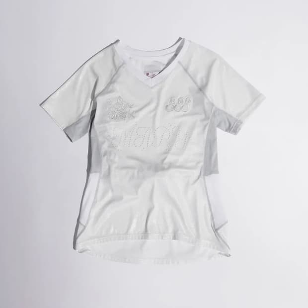 스컬프터 soccer jersey metallic white M 사이즈
