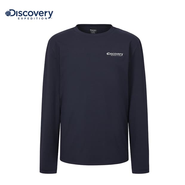 디스커버리 / 에센셜 기능성 긴팔 티셔츠 (100) Black