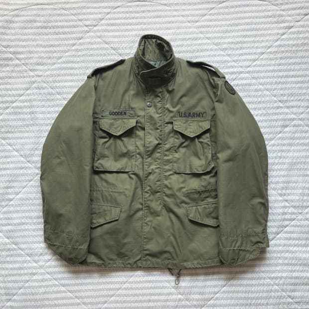 70s 오리지널 m65 필드자켓 3세대 L-R