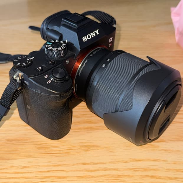 소니 a7m3 바디, 번들렌즈