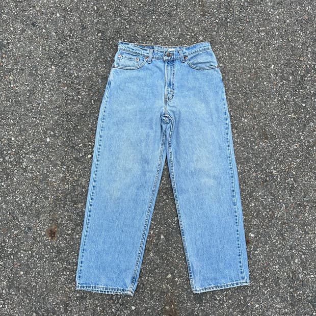 빈티지 90s 리바이스 567 데님 팬츠