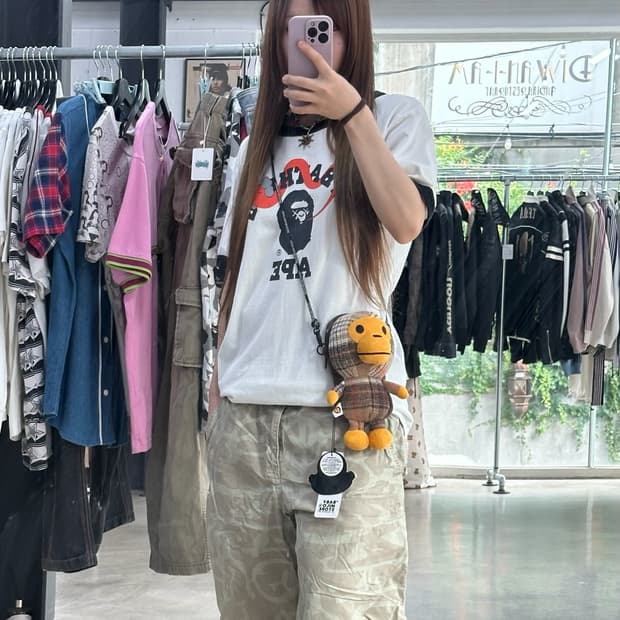 베이프 링거 반팔티셔츠