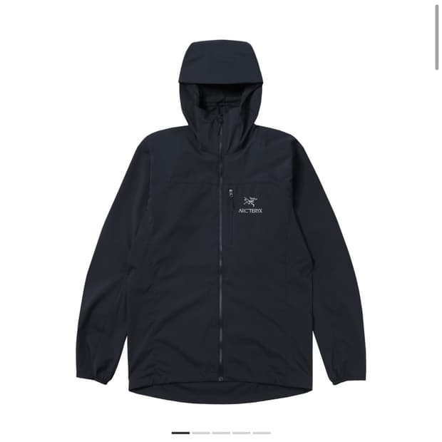 [새상품]아크테릭스 스쿼미시 후디 사파이어블랙 M