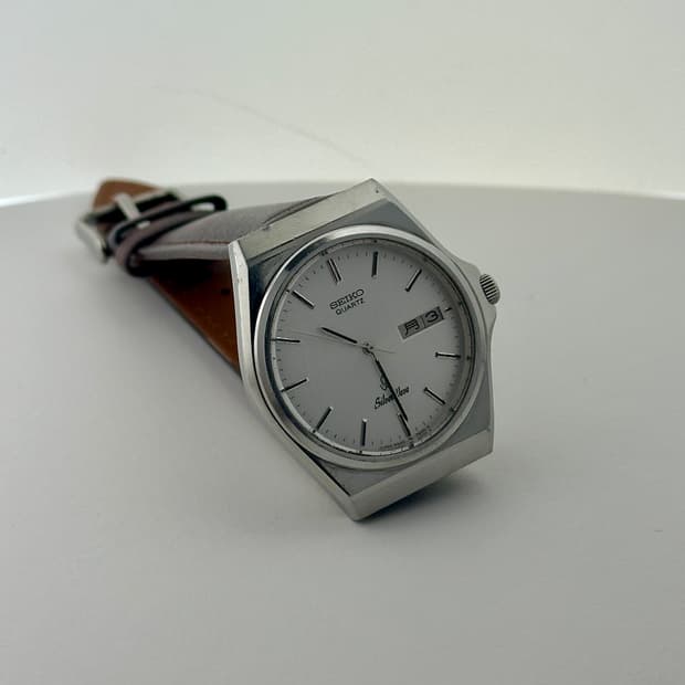Seiko Vintage 세이코 실버웨이브 데이데이트 시계