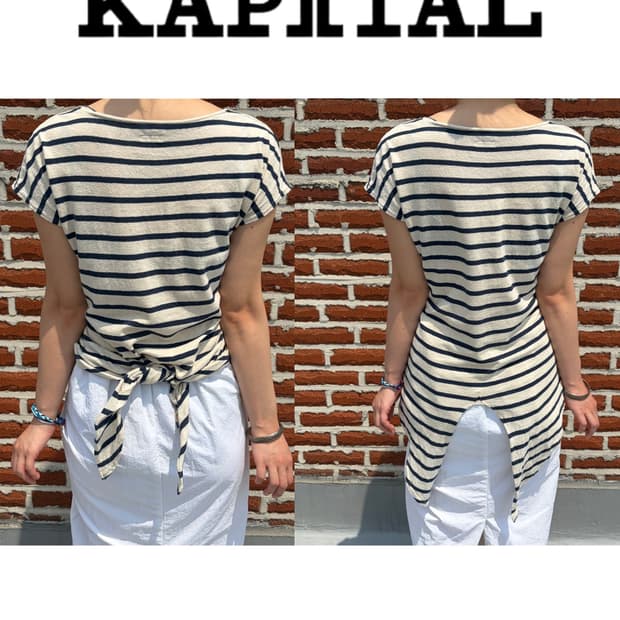 KAPITAL 캐피탈 스플릿 티 (1 size)