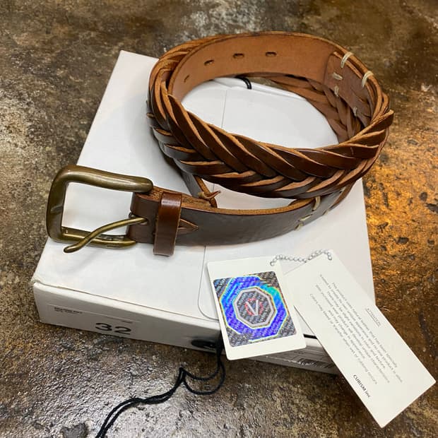 (32) visvim BULLWHIP BELT