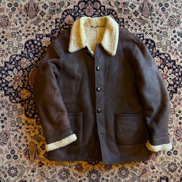 VTG 시어링 코트 남성105