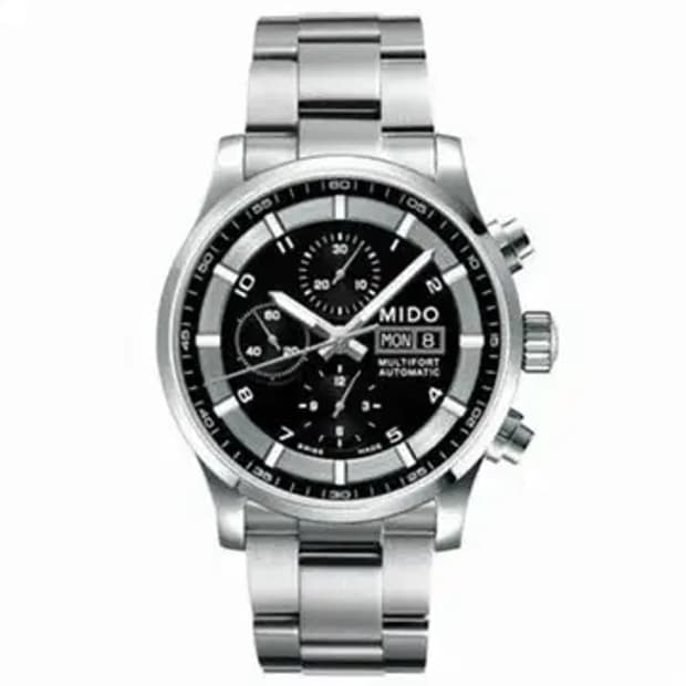 미도 멀티포트 크로노그래프 시계