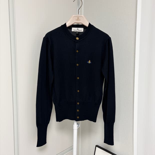 비비안웨스트우드 베아 버진울 가디건