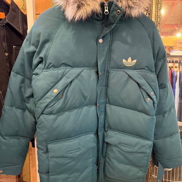 아디다스 오리지널 트레포일 덕다운 파카 패딩