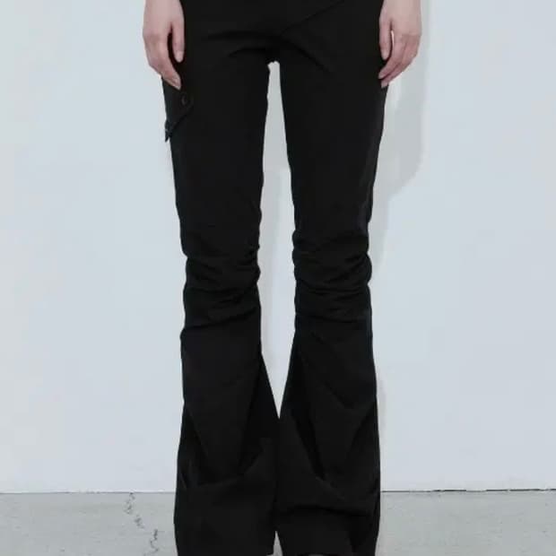 보헤미안서울 KNEE SHIRRING BOOTCUT PANT