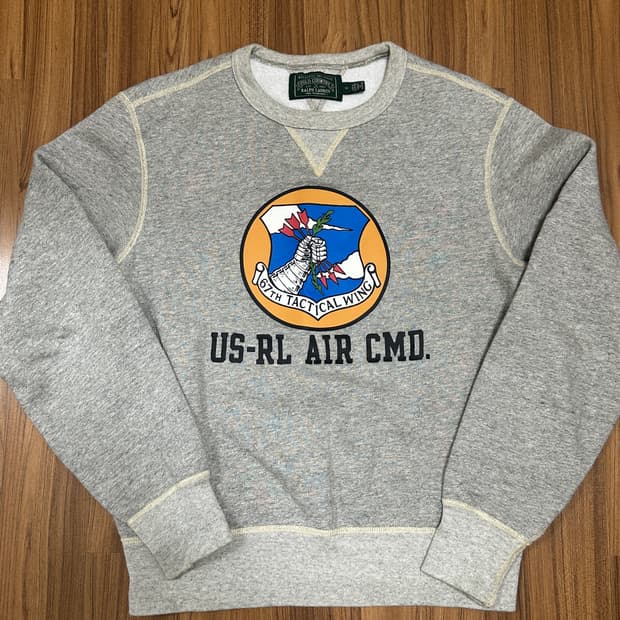 폴로컨트리 미공군 스웻셔츠 맨투맨 M