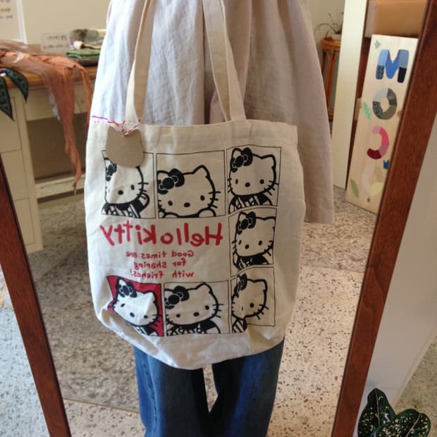 키티 에코백