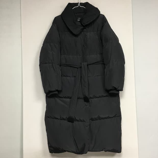 ZOOC 주크 하이넥 구스 롱패딩 55