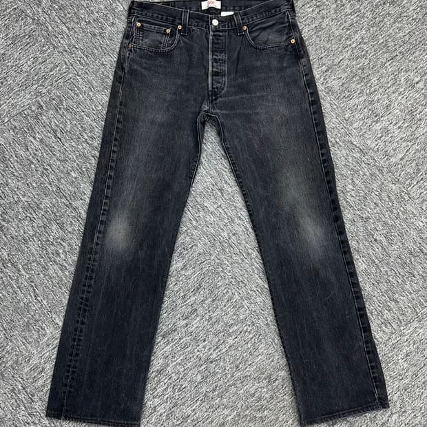 (허단43)00'S 리바이스 501 흑청-M1709