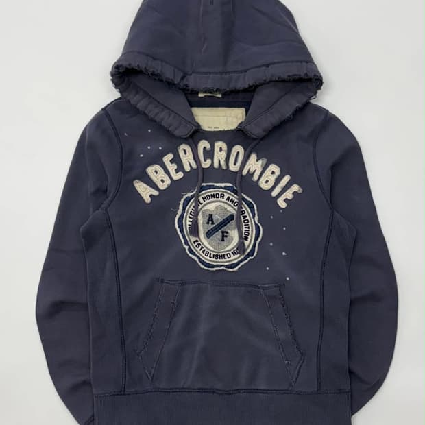 [M] 아베크롬비 올드스쿨 페인팅 후드티