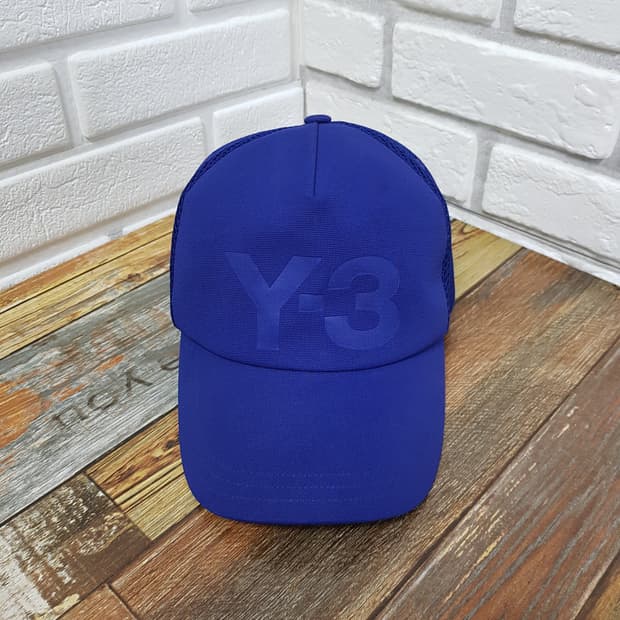 [58/정품] y3 매쉬 볼캡 블루