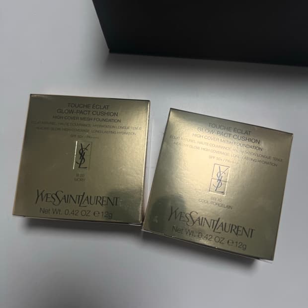 새상품 입생로랑 뚜쉬 에끌라 글로우 팩트 쿠션