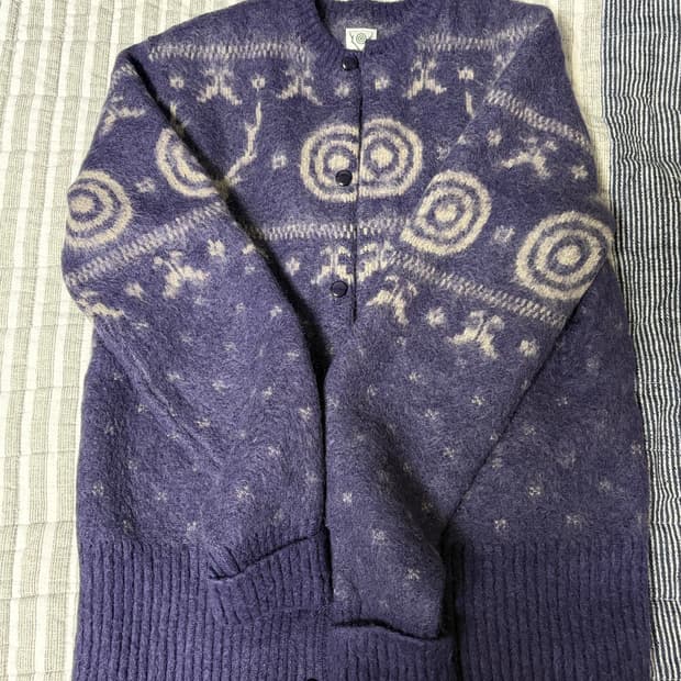 남2서8 모헤어 가디건 s사이즈