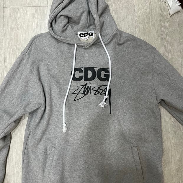 스투시xCDG 후드 xl