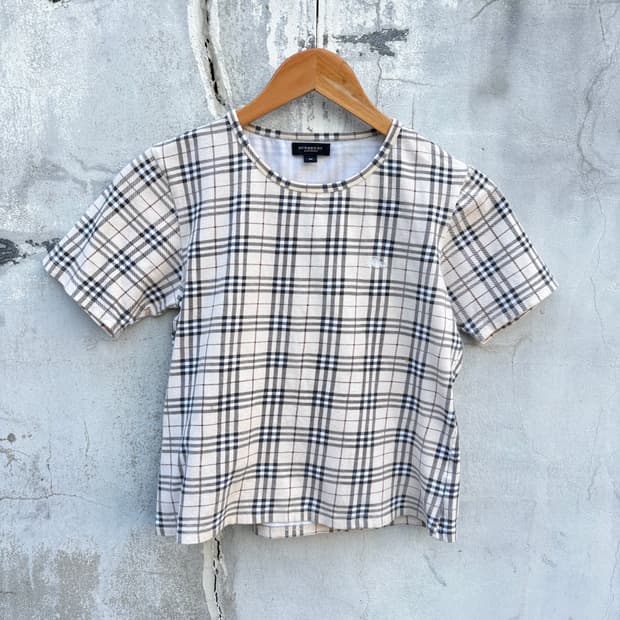 Burberry 버버리 노바체크 반팔 티셔츠
