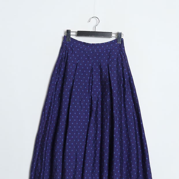 OPAQUE CLIP Dot Flared Skirt (27)