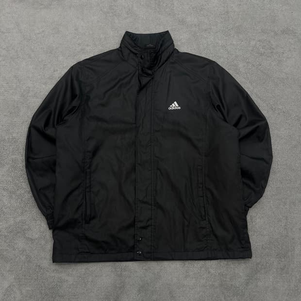 100 아디다스 블랙 바람막이 자켓