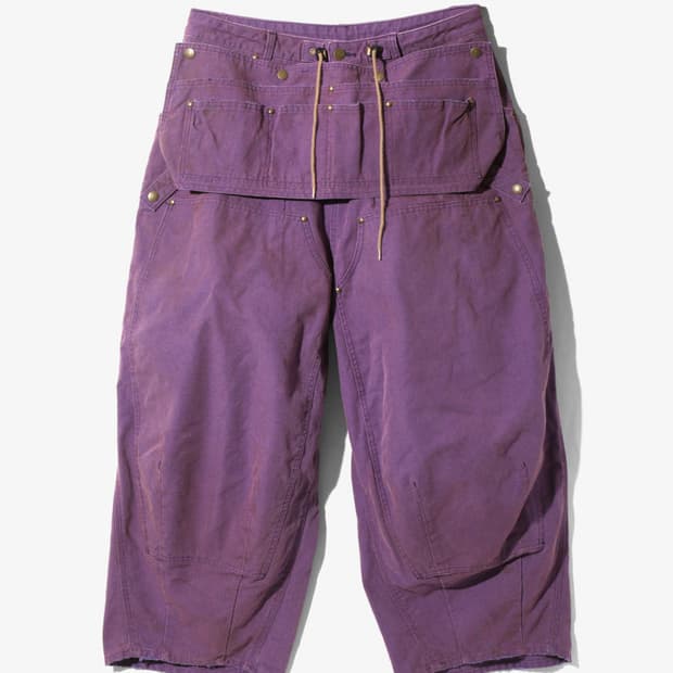 니들스 apron hd팬츠 퍼플 L