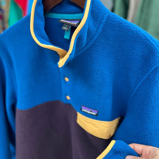  신칠라 스냅-T 플리스 풀오버 옵시디안 플럼 ( L )