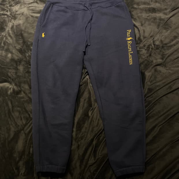 폴로 빔즈 네이비 팬츠