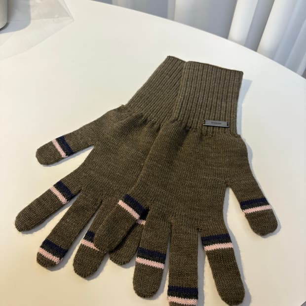 PERVERZE 퍼버즈 메리노 니트 롱 장갑