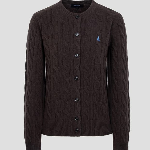 빈폴 레이디스 브라운 가디건