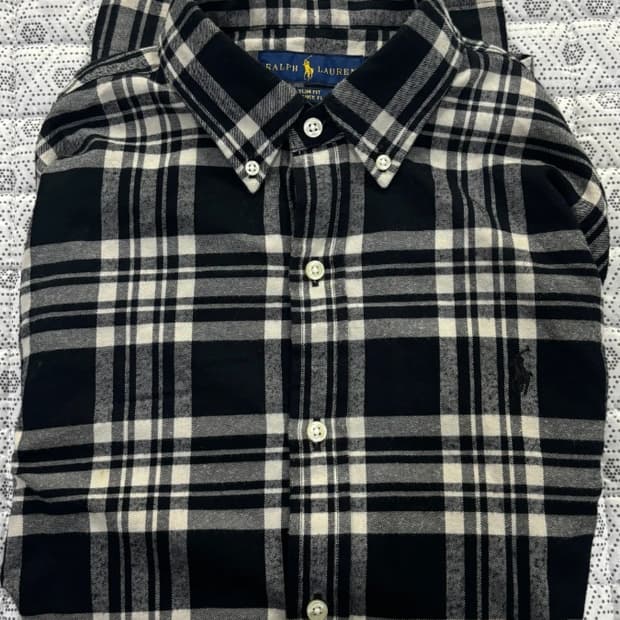 폴로 랄프로렌 남성 체크 셔츠 95