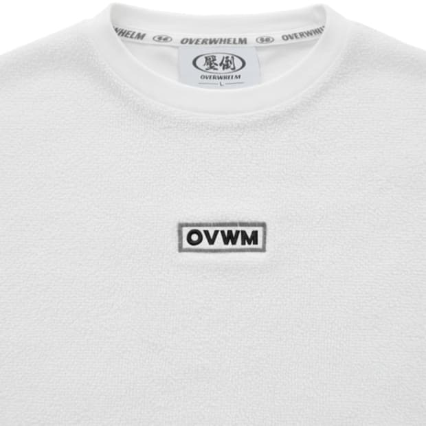 압도 OVWM 타올지 오버핏 티셔츠 미개봉 새상품