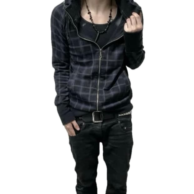 Tartan bono jacket 자켓