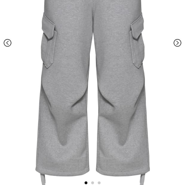 카미엔 오블리크 카고 스웻팬츠