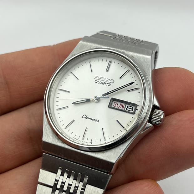 세이코 남성용 빈티지 데이데이트