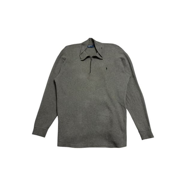 폴로 랄프로렌 하프집업 스웨터 그레이